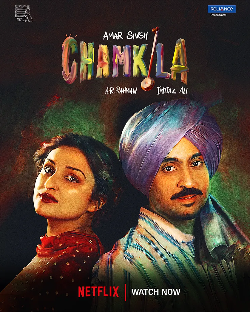 Amar Singh Chamkila — Window Seat Films & Reliance Entertainment