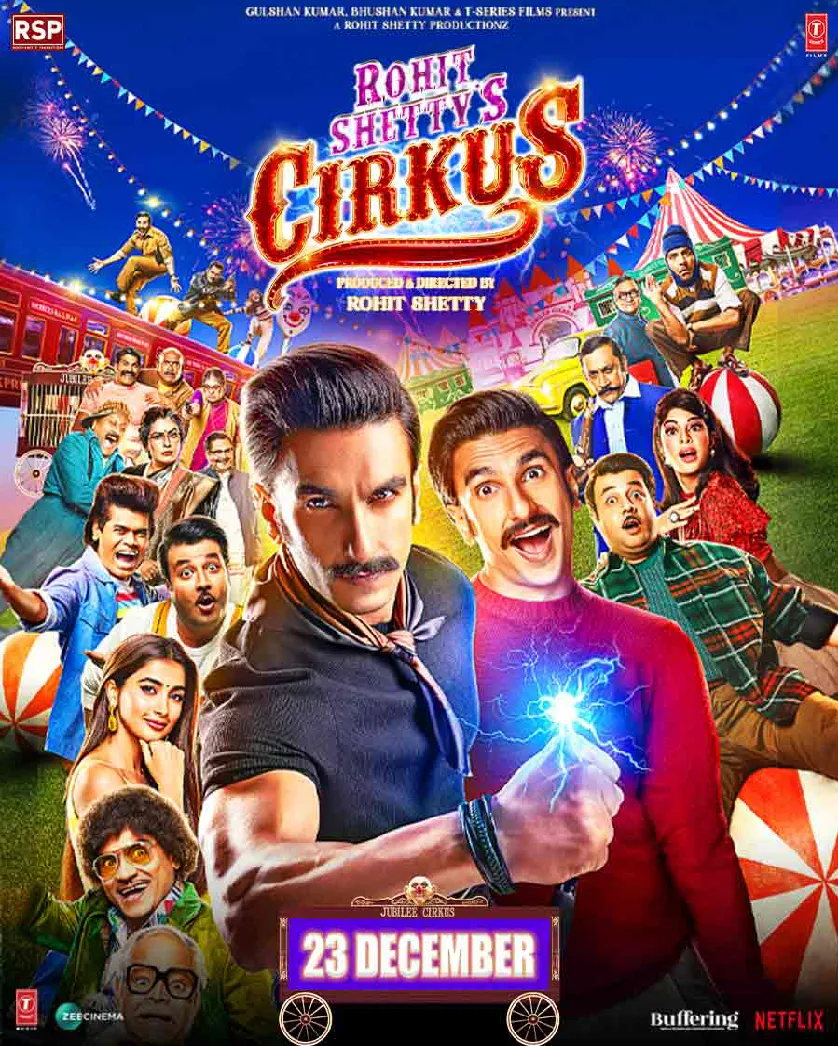 Cirkus — Rohit Shetty Picturez & Reliance Entertainment
